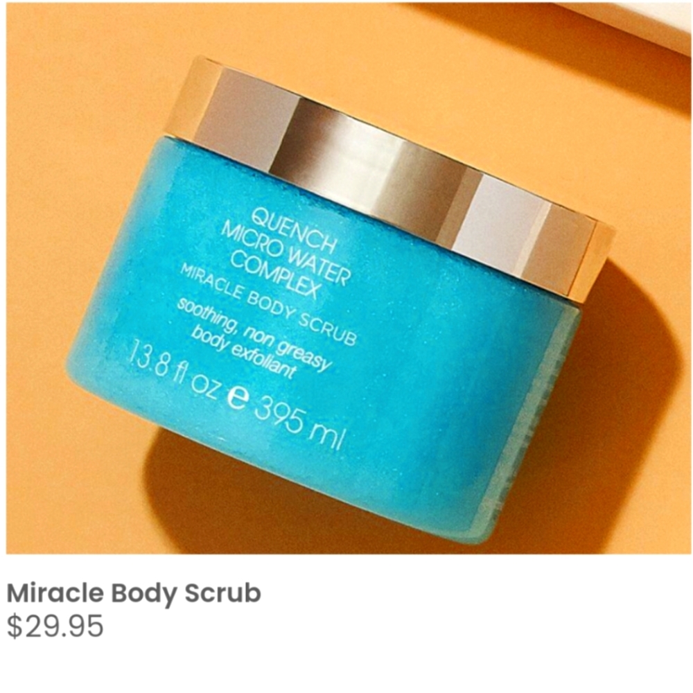 QUENCH Miracle Body Scrub NEW